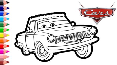 disney pixar carshow  draw rusty rust eze car car drawing car