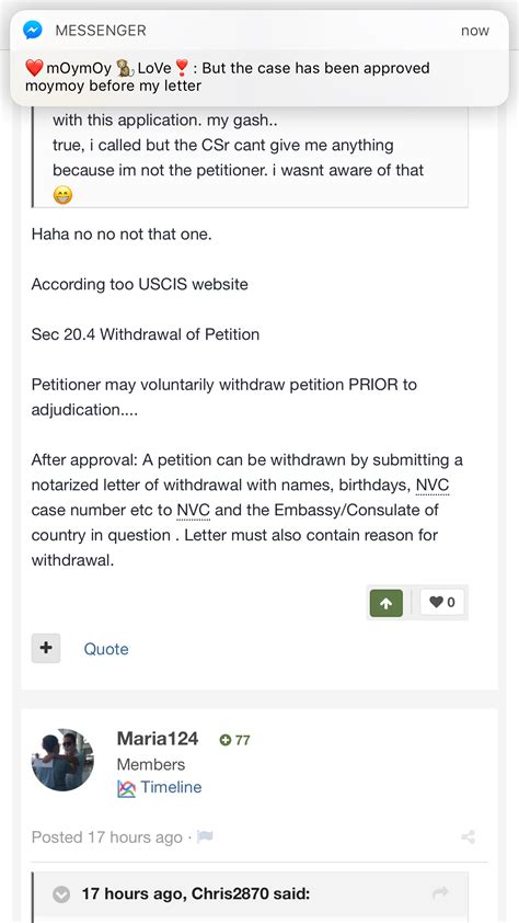 sample letter  withdraw   petition