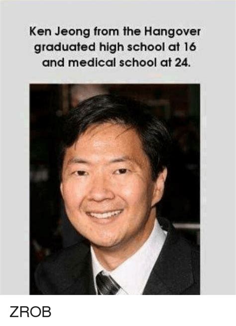 Ken Jeong From The Hangover Graduated High School At 16