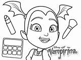 Vampirina Everfreecoloring Coloringpagesfortoddlers Resolution sketch template