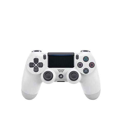 sony ps dualshock  white game
