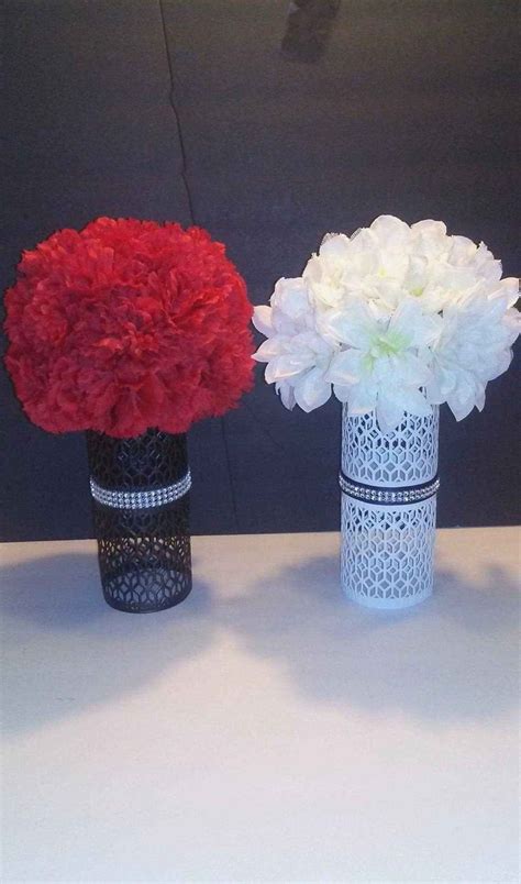 great artificial red roses  vase decorative vase ideas