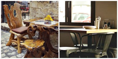 meubles en bois sur mesure pour decorer votre restaurant