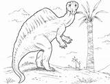 Coloring Dinosaur Pages Ouranosaurus Printable Kids Dinosaurs Iguanodon Extinct Animal Week Print Categories sketch template