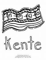 Coloring Pages Cloth Kwanzaa Kente Adinkra Color Printable Getcolorings Giggletimetoys sketch template
