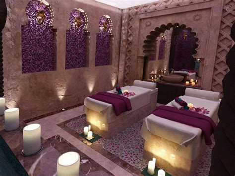 moroccan bath dubai uae on behance spa massage room