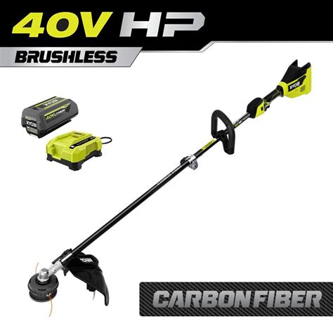 Ryobi 40v Hp Brushless 15 In Cordless Carbon Fiber Shaft Attachment