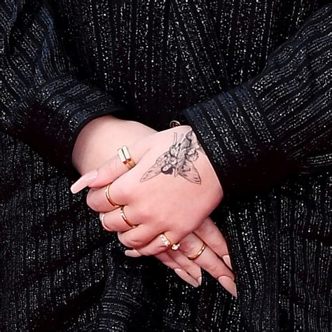 billie eilish   hand tattoo   teen vogue