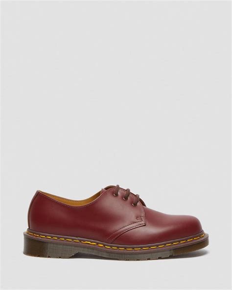vintage  dark red oxblood quilon oxblood quilon scarpe eleganti dr martens donnauomo