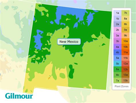 mexico planting zones growing zone map gilmour