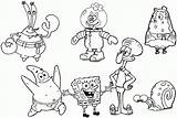 Coloringhome Sponge Squarepants sketch template