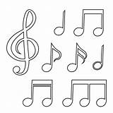 Musicales Musicali Insieme Musical Similares sketch template