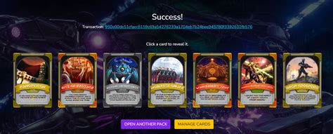 card pack opening  codex