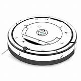 Roomba Vacuum Irobot Mightyskins Durable Apply sketch template