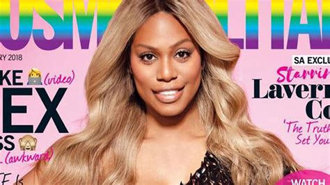 laverne cox is the first trans woman to cover cosmopolitan