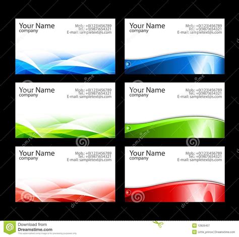 microsoft business card template  visiting microsoft word business