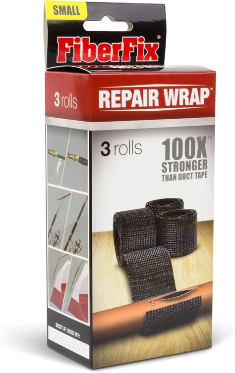amazoncom fiberfix repair wrap permanent waterproof repair tape