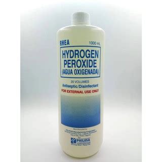 rhea hydrogen peroxide   volumes  liter shopee philippines