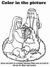 Nativity Páginas Coloringhome Nacimiento sketch template