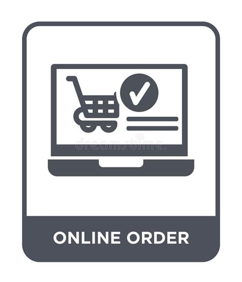 order icon  trendy design style  order icon isolated