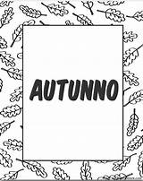 Autunno sketch template