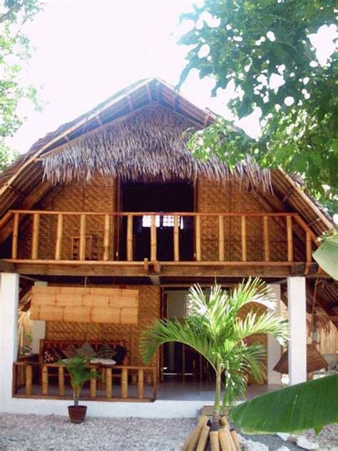 nipa hut tropical house design philippine houses philippines house design