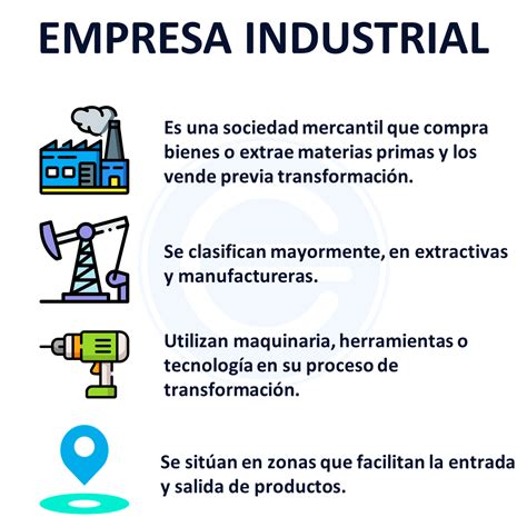 empresa industrial qué es definición y concepto 2022 economipedia