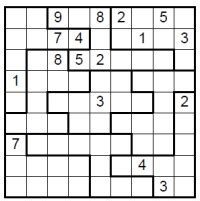 irregular sudoku    puzzle information