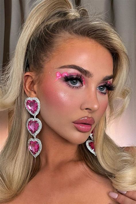 10 awesome barbie makeup looks barbie makeup pink makeup girls makeup