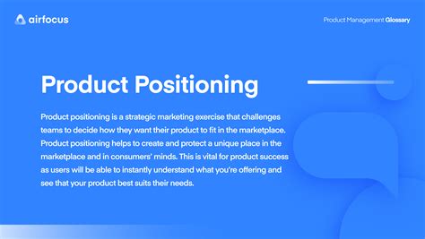 product positioning definition types faqs airfocus