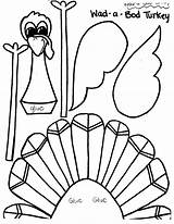 Thanksgiving Turkey Printable Crafts Cut Activities Template Kids Coloring Pattern Craft Printables Cutout Worksheets Print Pages Toddlers Thankful Foot Hand sketch template