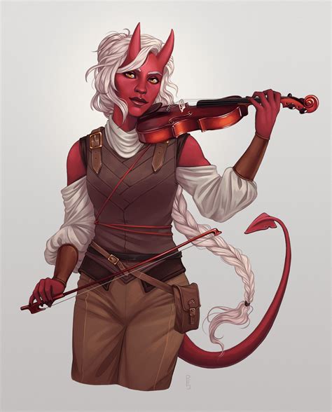 pin by bunny gesellchen on fantasy races tiefling bard tiefling