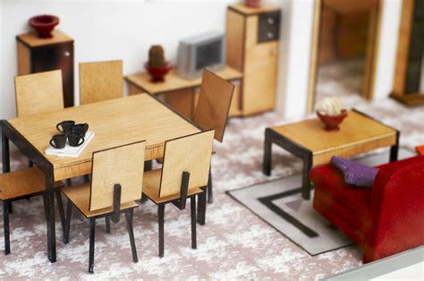 miniature furniture  dollhouse image
