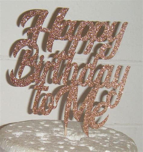 happy birthday   cake topper