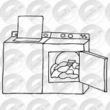 Dryer Washer Register sketch template