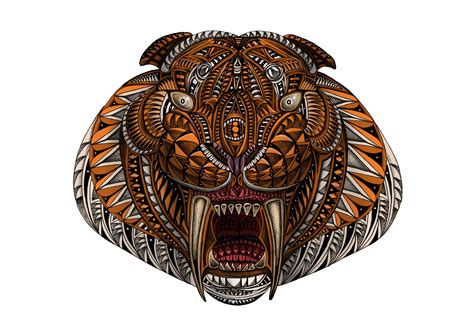 sabertooth tiger  behance sabertooth tiger sabertooth tiger