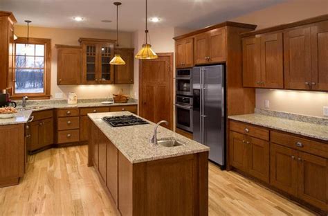 design  kitchen  oak cabinetry
