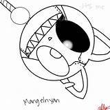 Mangle Robonyan sketch template