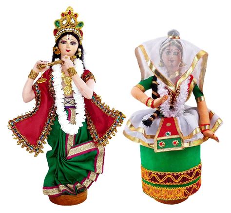 radha krishna manipuri dancers