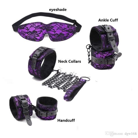 adult toys bondage slave harness handcuff neck collars ankle cuff
