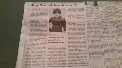 monty s obituary in the new york times imgur