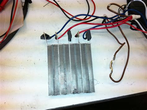 making  electric heater core bevorg