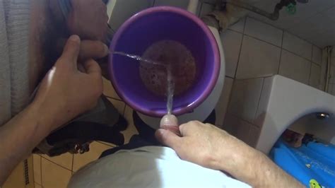 pissing in a bucket together with my best friend gay xhamster