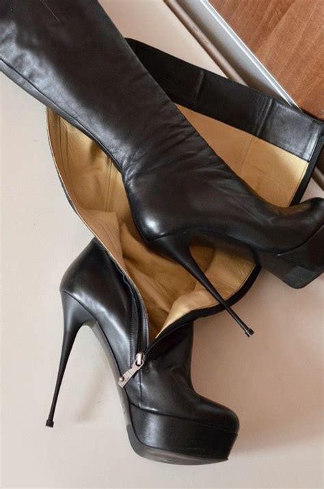 Pin On Sexy Stiletto Boots And Boots