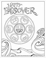 Passover Downloadable sketch template