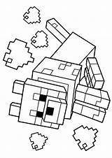 Minecraft Mobs Coloring Pages Getcolorings Printable sketch template