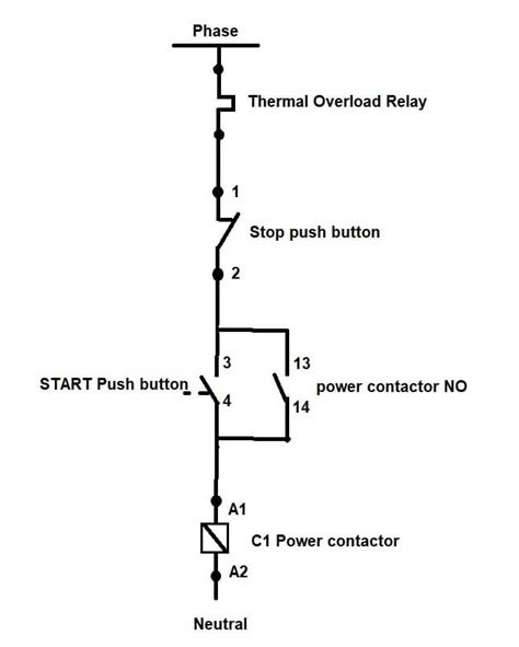 soft starter control circuit diagram