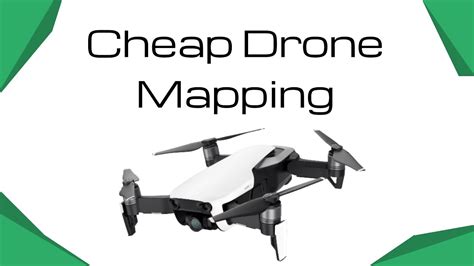 started drone mapping cheap drone mapping youtube