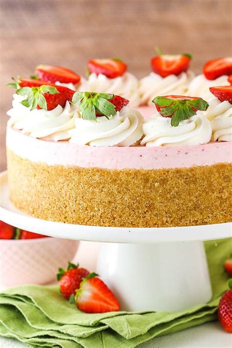 easy  bake strawberry cheesecake recipe life love sugar
