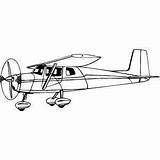 Cessna Coloring Plane Template sketch template